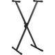 Classic Cantabile X Keyboard Stand Height Adjustable Black