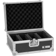 Roadinger Flightcase EC-4AC 4x AKKU Flat Light
