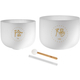 Meinl Sonic Energy TCM Crystal Singing Bowl Yin & Yang Set