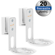 my wall HS 40 2 Wall Mounts for SONOS Era 100 Speakers White