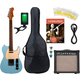 Jet Guitars JT-300 Guitare Électrique Blue Starter Set