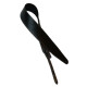 Tracolla per Chitarra Shaman CJ in Pelle, Nera