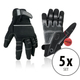 Stagecaptain RGL-5F Rigger Handschoenen Maat M 5x Set