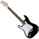 Rocktile Pro ST3-BK/RW-L Linkshänder (Lefty) E-Gitarre Black  - Retoure (Zustand: gut)