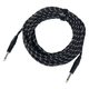 Pronomic Stage INST-10T Instrumentenkabel Klinke 10m Textil