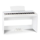 Steinmayer P-60 WM Stagepiano Set met Onderstel wit