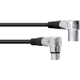Cable XLR Angular Omnitronic 3 polos 3m 90° negro