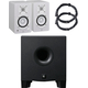 Yamaha HS3W / HS8S 2.1 Aktiv Studiomonitor Set