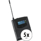 Pronomic Silent Disco V2 SDR-BP30 Bodypack-Receiver 5x Set