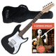 Rocktile Sphere Junior Electric Guitar 3/4 Black + Guitar School