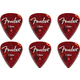 Fender Aero Acrylic Picks Medium 6er Pack