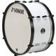 Sonor Comfort Line Marching Bass Drum 24"x10" White
