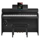 Roland HP702-CH Digitalpiano Schwarz matt Set