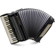 Alpenklang Pro Accordéon IV 96 CM Elite Noir