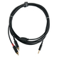 Pronomic Stage J3RC-3m Audio Cable 3.5mm Stereo Jack/RCA 3m Black