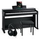 McGrey DP-19 SM E-Piano Schwarz matt Set