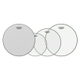 Remo 10" 12" 14" Ambassador Clear Set PLUS 14" Coated