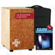 XDrum CP-482 Cajon Peruana Hardwood Set inkl. Cajonschule
