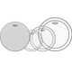 Remo 10" 12" 16" Pinstripe Clear Set PLUS 14" Ambassador Coated