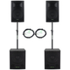 Pronomic Powerstage Economy 1815 2.2 Actief PA-systeem 850 watt