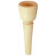 Lechgold MUA21 Maple Mouthpiece for Alphorn 21 mm