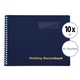 Helbling BMB15 Marschbuch blau 15 Taschen 10x Set