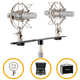 Pronomic Stereo Accessory Set for SCM-1 and Other Small-Diaphragm Microphones in Case