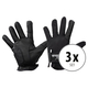 XDrum DGL-5F Drummer Handschuhe Größe XL 3x Set