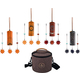 Meinl Sonic Energy Cosmic Bamboo Chime Set