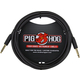 Pig Hog "Black Woven" Instrument Cable 3m