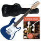 Rocktile Sphere Junior Electric Guitar 3/4 Blue + Guitar School