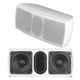 Omnitronic OD-22 Altoparlante da Parete 8 Ohm Bianco