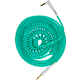 Pig Hog "Half Coil" Instrumentenkabel 9m Seafoam Green