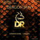 DR Strings Dragon Skin+ Electric Quantum Nickel DEQ-10/52 Medium/Heavy 10-52