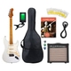 Jet Guitars JS300 Chitarra Elettrica Set White