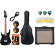 Ibanez GRGM21L-BK Mikro Electric Guitar LH Starter Set