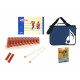 Set de Educación Musical Temprana Sonor con Cuaderno Tina y Tobi, Glockenspiel NG 10, Bolsa Azul para Partituras y Lápices