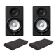Yamaha HS5 Aktive Studio Monitore Set mit 5" Absorberplatten