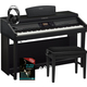 Yamaha CVP-701 B Clavinova Digitalpiano Schwarz Matt Set