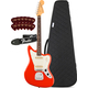 Fender Player II Jaguar Coral Red Set