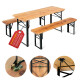 Stagecaptain BBK-110 Hirschgarten Conjunto Festivo Para Niños 110 cm Natural