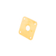 Gibson Metal Jack Plate Gold