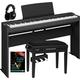Yamaha P-225B Stagepiano Nero Home Set