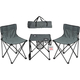 Stagecaptain CS-4547 GY Ensemble Table De Camping Gris
