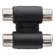 Pronomic AD-CF2CF2 Adattatore 2x Cinch/RCA femmina / 2x Cinch/RCA femmina