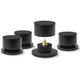 Dynavox BA-4 Highend Absorber 4er-Set schwarz