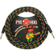 Pig Hog "Rasta Stripes" Instrumentenkabel 6m
