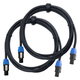Pronomic pro-line BOXSP4-2.5 Câble Haut-Parleur Compatible Speakon 2,5m Lot de 2