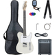 McGrey Rockit E-Gitarre TL-Style Komplettset Antique White  - Retoure (Zustand: gut)