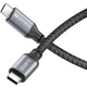 Sonero Cavo Di Ricarica USB-C A USB-C 60W Grigio/Nero 2,0 m